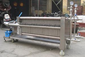 Filtre-presse pour filtration fine